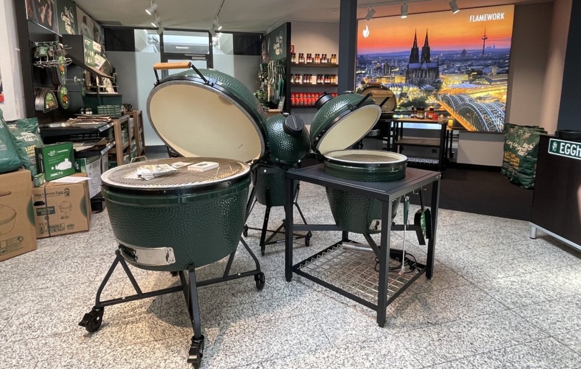 Big Green Egg Köln - unser Verkaufsraum